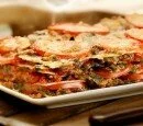 5 lasagne met spinazie, tomaat en gehakt