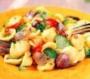 1 orecchiette met broccoli en schelpjes