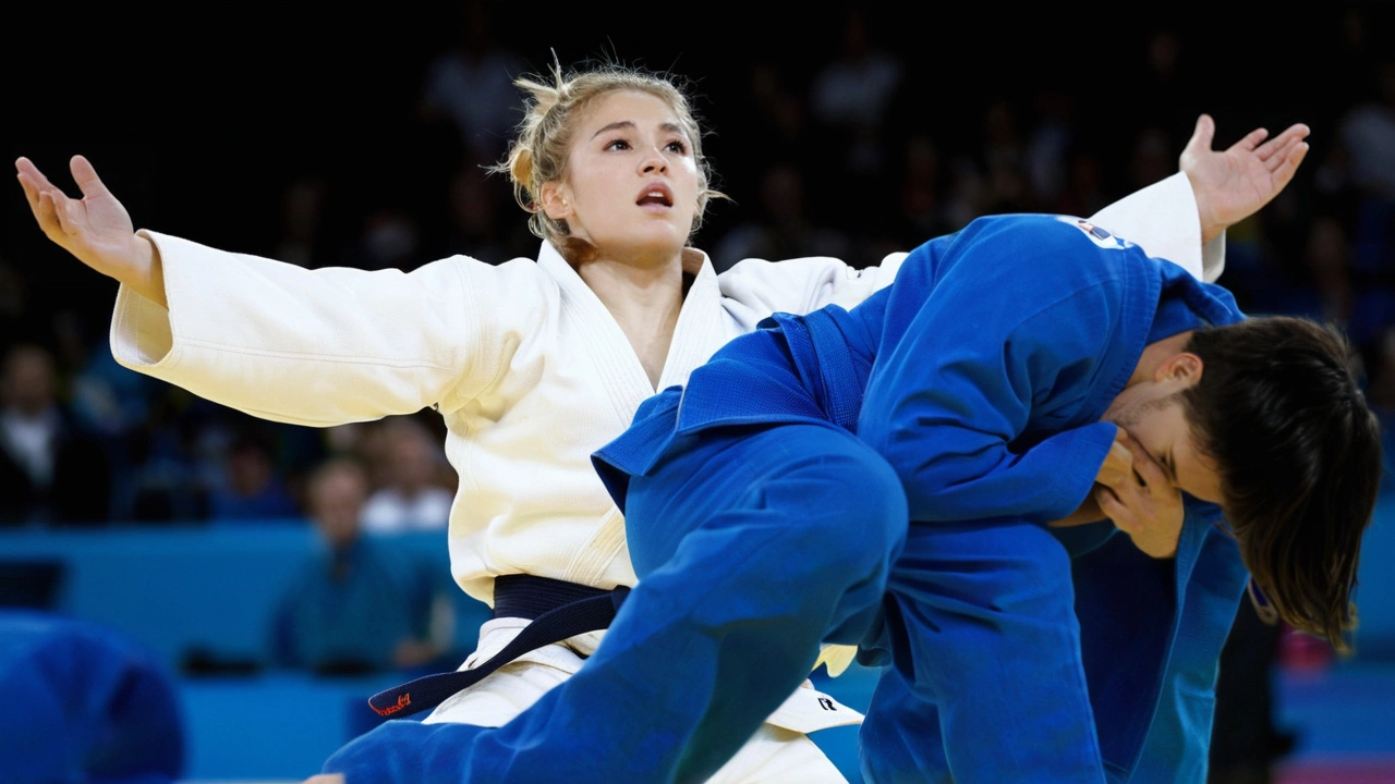 Olympische Spelen: Judoka Kimberly Van Dijke bereikt halve finales in de -70 kg categorie