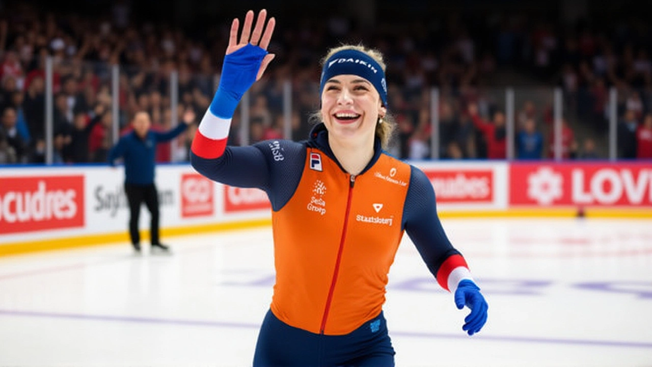 Jutta Leerdam wint 1000m in Salt Lake City, maar botst zwaar samen met Ivanie Blondin tijdens training
